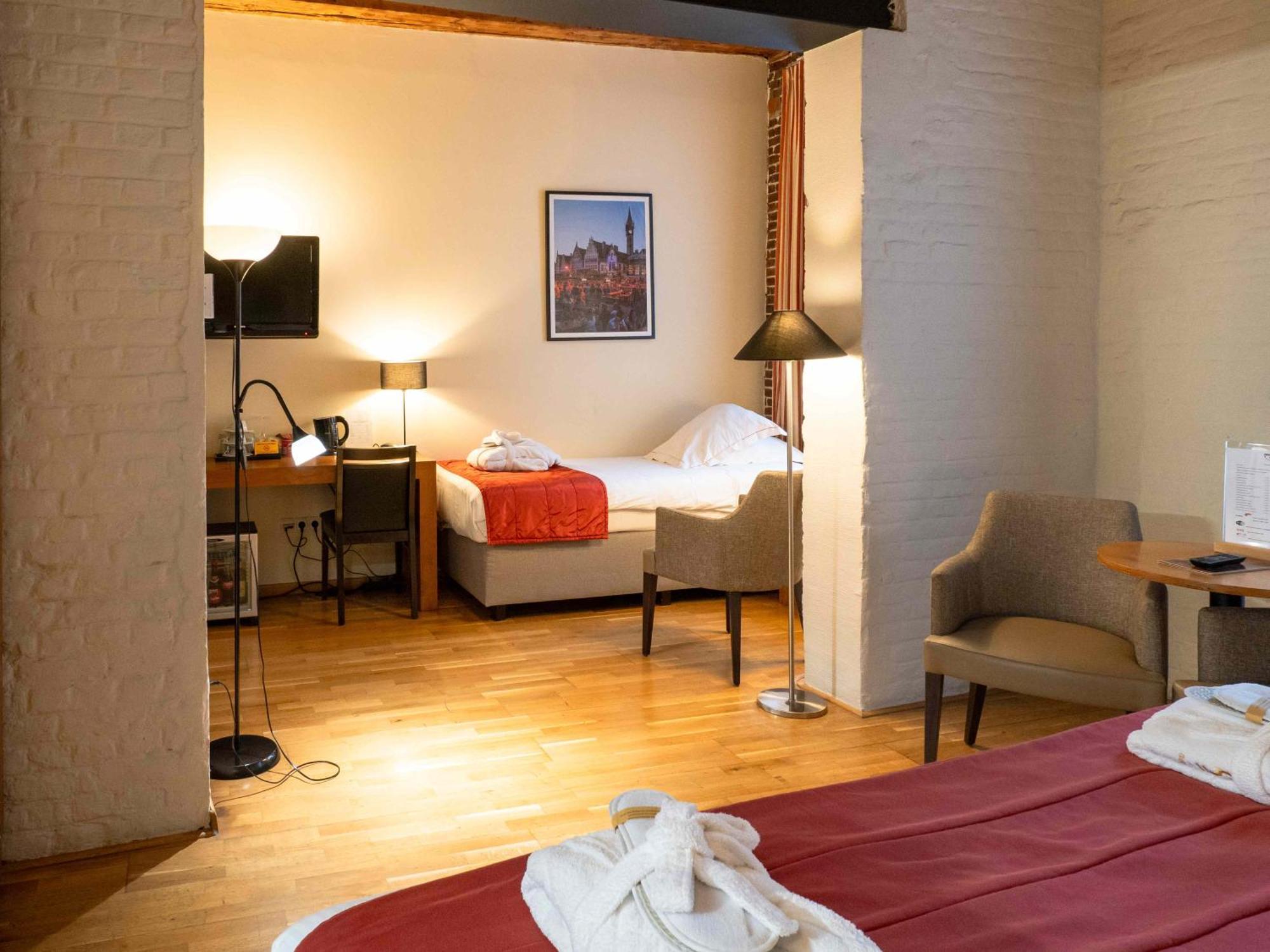 Ghent River Hotel Eksteriør bilde